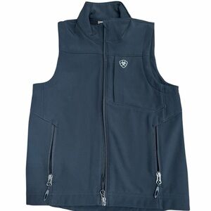 Ariat Black Zip-Up Vest